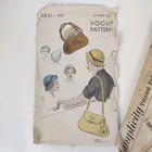 Lot Of 3 40s 60s Vtg Sewing Patterns Vogue 6831  Simplicity 3807  Mccalls 8296