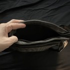 Gray Crossbody Purse Wide Boho Strap Multi Pocket Shoulder Bag Nwot