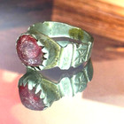Unique Rare Extremely Ancient Ring Bronze Old Viking Artifact Authentic Stunning