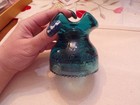 Vtg Glass Insulator Hemingray Aqua Blue