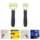2pcs Car Audio Sound Deadener Deadening Mat Heat Shield Installation Seam Roller