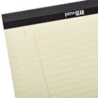  Wide Ruled Legal Pads  8 5 x11   Canary Paper  50 Sheets  12 Pack