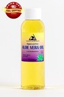 Aloe Vera Oil Organic Carrier Cold Pressed Premium Natural 100  Pure 2 Oz