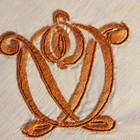 24pc Vintage Constance Leiter  12 Dinner Napkins   12 Round Placemats -free Ship