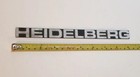 Original Heidelberg Emblem Nameplate Gto Printing Press