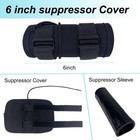 6  Suppressor Cover With Microfiber Sleeve For Hunting Fireproof Suppressor Wrap