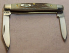 2020 case Xx mint Unused stag 2 Blade Small Stockman Pocket Knife 5233 Ss 