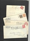 Usa  Covers Entires 1930 Ish Also Older Lot Of 12 Cancels  F Fv  93