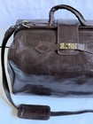 Leather Travel Valise Bag beautiful Vintage  