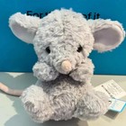 Jellycat Yummy Mouse Soft Plush Toys Gray Stuffed Animal Toy Gift