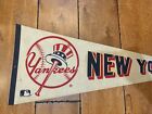 Vintage 1980 s New York Yankees  Mlb 30  Full Size Pennant