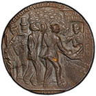 1915 Germany Empire Lusitania Cast Iron British Great Britain Medal Pcgs Au 58