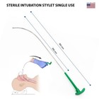 10 Pcs Intubation Stylet Sterile Single Use Rigid Stylets Anesthesia Instruments