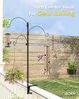 Bird Feeder Hook For Deck Railing Outside Hanging For Hummingbird Feeders Dec   