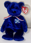 Ty Beanie Baby Scotland Bear  uk Excl   8 5  New Mwmts Plush Stuffed Animal Toy