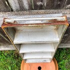 Vtg Chicago Metallic 12 04 Bread Loaf Steel Baking Pan 4 Strap