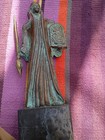  19th C Antique Bronze Sculpture Bulgarian Artist Zahari Zograf Signed Ck