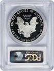 2001-w American Silver Eagle Dollar Pr69dcam Pcgs Proof 69 Deep Cameo