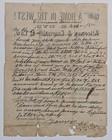 Broadside 1870 Eminence Missouri Land Sale Advertisement   Attorney D Dye Letter