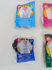 Lot Of 6 Mcdonald Happy Meal Plushies - 1999 Sealed Ty Teenie Beanie Babies