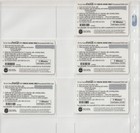 1995 Smith s Coca-cola Set Of 4 10-minute Phonecards   Rare 10-min Without Logo