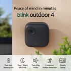 2024 Blink Outdoor 4  4th Gen  5 Camera Wireless Hd Home Security System Kit New