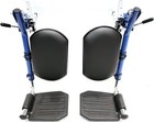 Wheelchair Elevating Leg Rest With Padded Calf Pad composite Footplates