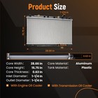 Aluminum Cooling Radiator For Honda Cr-v 2 4l 2007-2009 Cu13031 Downflow At
