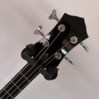 Axe Bass Electric Bass Guitar Black Body 4string Soild Body Chrome Part Fast