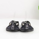 Nike Womens Comfort Footbed Sandals Size 7 Black Thong Foam Slide Flip Flop Shoe