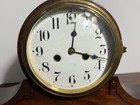 Antique Waterbury Exeter Mantel Clock Key Wind Gong Strike Sept  13 1898