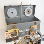 Vintage Skilsaw Model 77 Circular Saw 7-1 4  Super Duty Usa   Blades   Case
