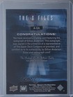 2023 The X-files Monsters Of Week Edition Gillian Anderson Dana Scully Auto 1jw4