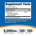 Nutricost Pygeum 5000mg  120 Capsules- Vegetarian Capsules  Non-gmo  Gluten Free