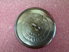Vintage  city Of New York Fd   superior  Uniform Button 1-1 8  Silver Tone