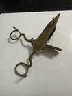Brass Candle Snuffer Wick Trimmer Scissors Old Vintage Antique Metal Trimmers