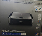 Canon Pixma Mg6821 Black silver Wireless All-in-one Inkjet Printer- New In Box