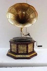 Antique Gramophone  Fully Functional Working Phonograph  Win-up Record Player