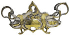 Vtg 14  French Jardini  re Stainless Steel Planter Art Nouveau Style