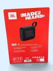 New Jbl Go 4 Ultra-portable Bluetooth Speaker Black Waterproof Ip67 Wireless