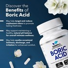 60 Boric Acid Suppositories For Women   Bv Treatment For Women   Ph Balance Pill