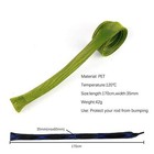10pcs Rod Sock Fishing Rod Sleeve Rod Cover Braided Mesh Rod Protector Pole G   