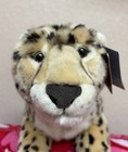Fao Schwarz Leopard Cheetah Plush Stuffed Animal Jungle Cat 29  W  Tail