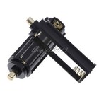 4pcs Plastical Battery Holder Box Case 3 Aaa To 18650 Battery Converter Lo