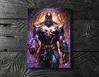 Thanos The Avengers Marvel Comic Mcu Poster Print - No Frame
