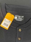  lot Of 3 nwt  Lt K128 Long Sleeve T-shirt Carhartt Men   s Dk Gray  Black  Navy