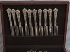 Baronial  old  By Gorham 1897 Sterling Silver Flatware Set For 10  78pc