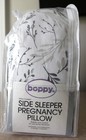 Boppy Side Sleeper Pregnancy Pillow - Gray  falling Leaves  Removable Cover New 