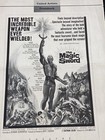 Original 1962 The Magic Sword Movie Pressbook  rare 