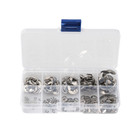 600pcs 304 Stainless Steel E-clip Circlip External Retaining Ring Assortment Set